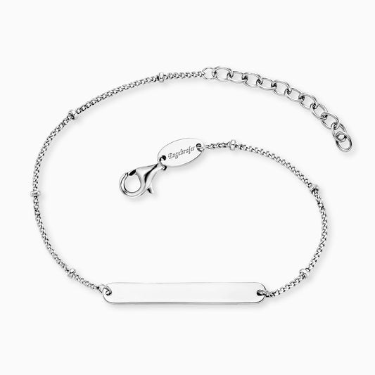 Armband 925er Silber ID Gravierbar