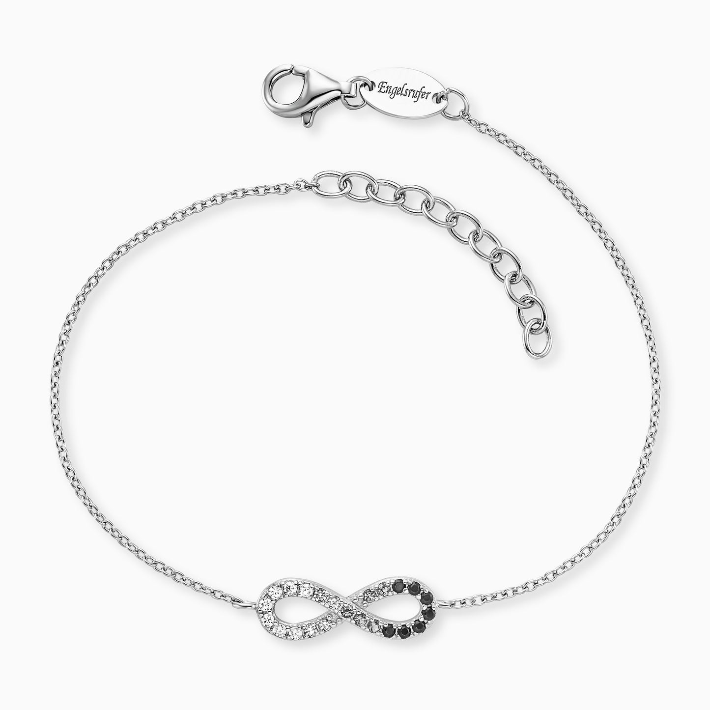 Armband 925er Silber Infinity Shade mit Zirkonia Multicolor