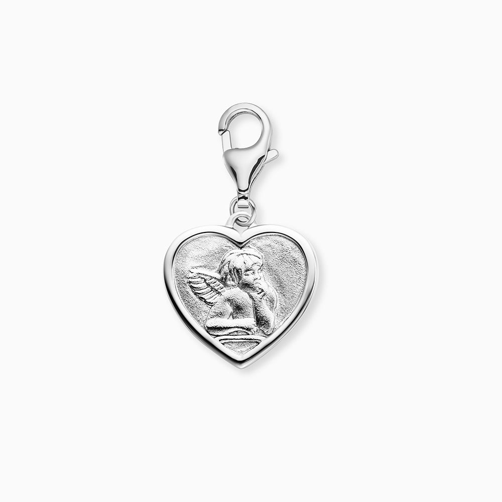 Charm 925er Silber Schutzengel