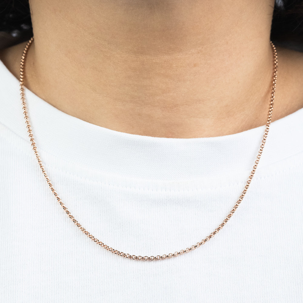 Engelsrufer rose gold pea necklace for women in various sizes