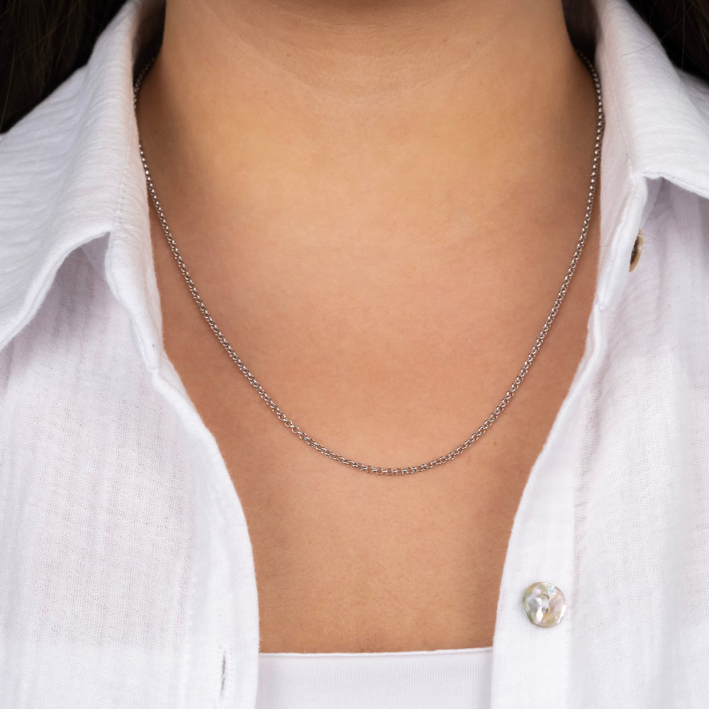 Pea chain 925 silver