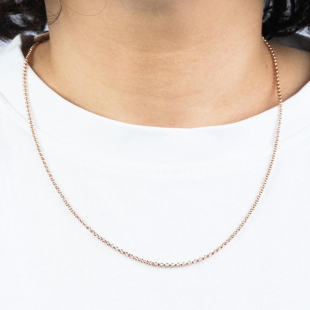 Engelsrufer rose gold pea necklace for women in various sizes