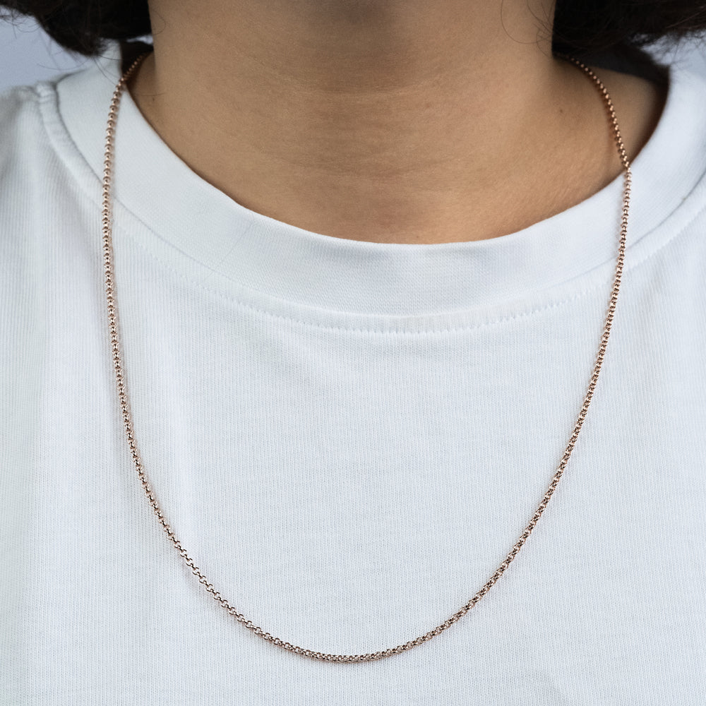 Engelsrufer rose gold pea necklace for women in various sizes