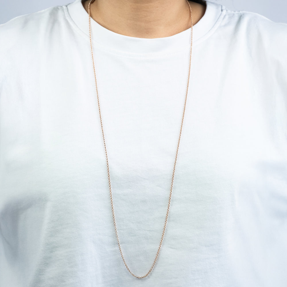 Engelsrufer rose gold pea necklace for women in various sizes