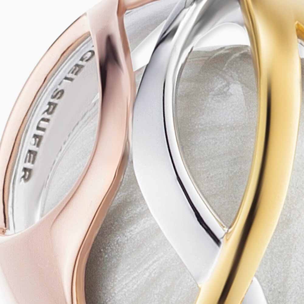Anhänger 925er Silber Paradise Tricolor mit Klangkugel Weiß