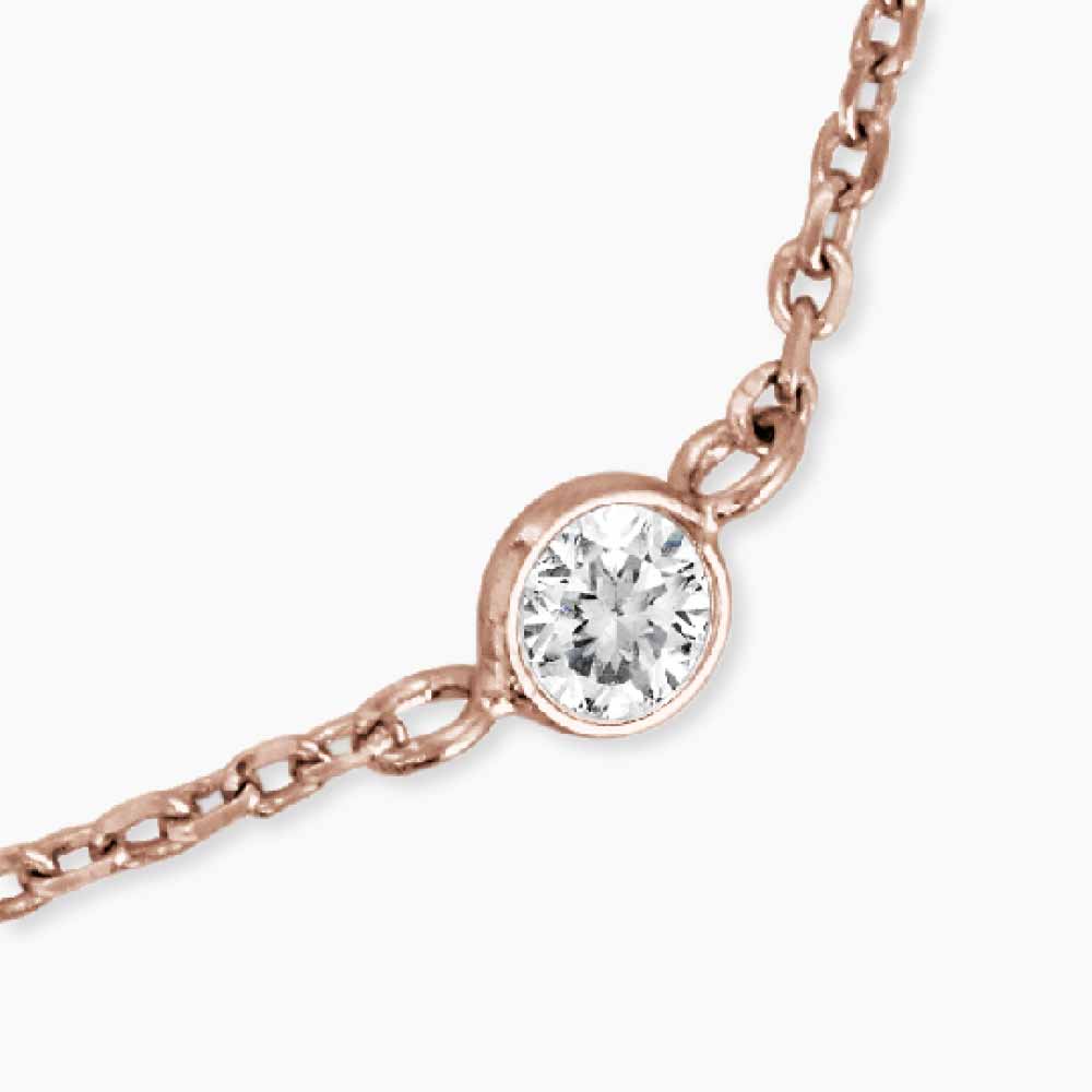 Bracelet 925 silver Moonlight with zirconia