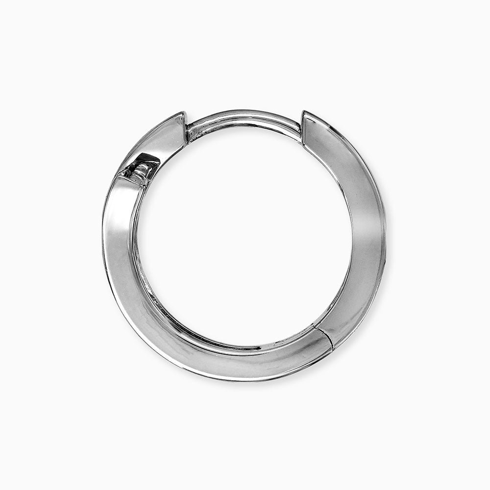Engelsrufer women's creole silver with 1st zirconia stone