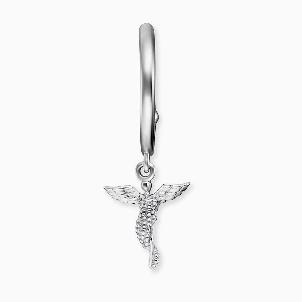 Creole 925er Silber Schutzengel