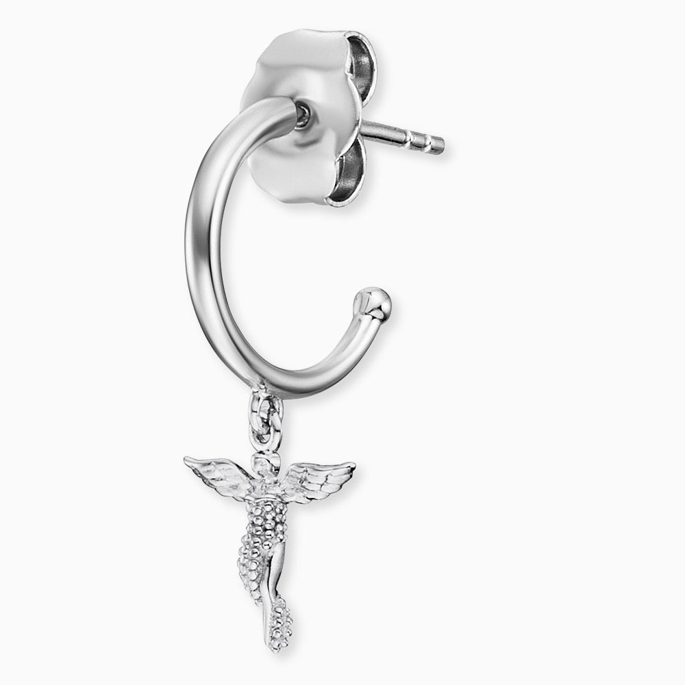 Creole 925er Silber Schutzengel