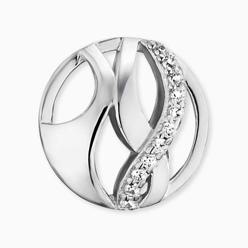 Engelsrufer women's earrings silver with zirconia stones Paradise