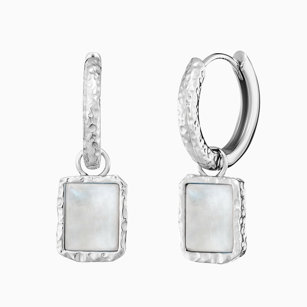 Creole 925er Silber Pure Moon mit Mondstein