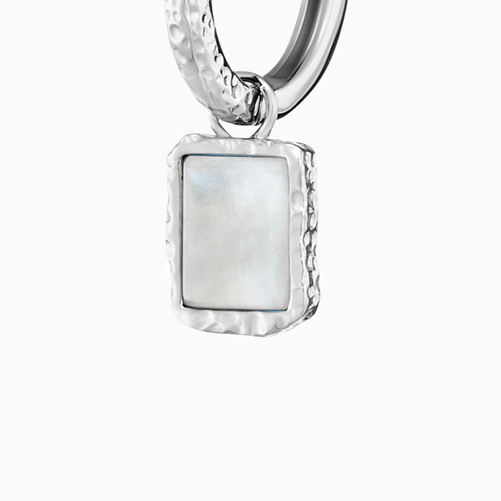 Creole 925er Silber Pure Moon mit Mondstein