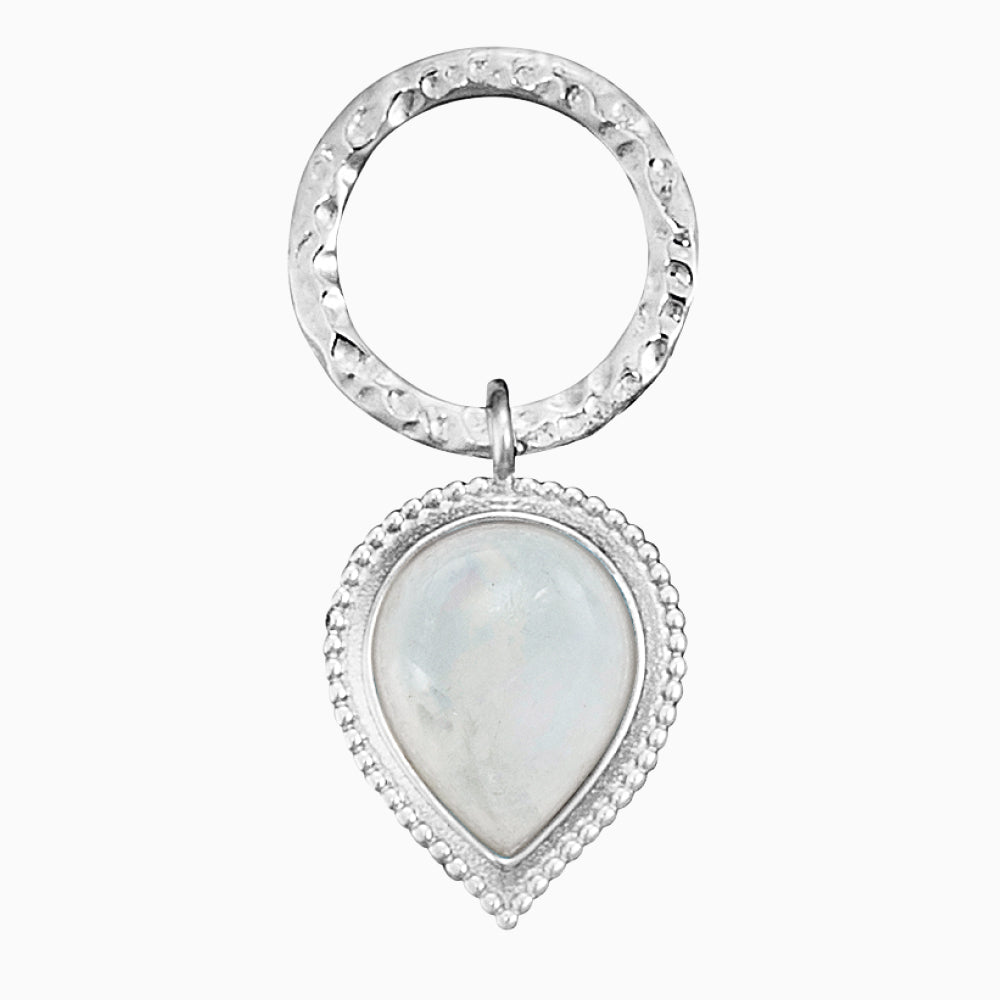Ohrstecker 925er Silber Pure Moon mit Mondstein