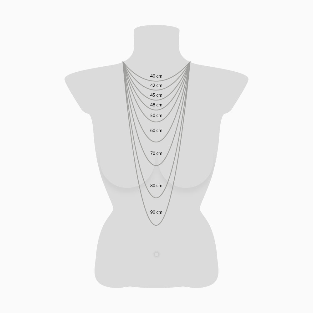 Engelsrufer women's silver necklace with pendant cross and wings bicolor