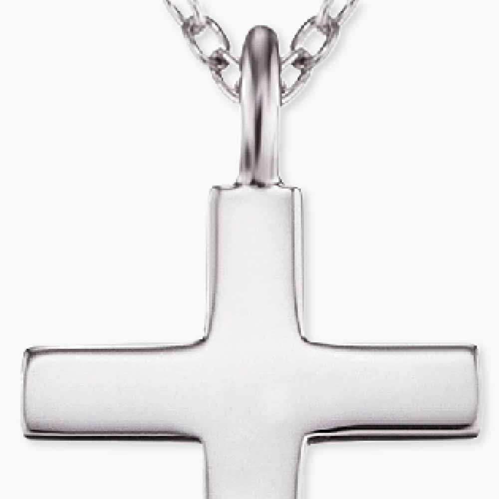 Engelsrufer necklace silver with cross pendant