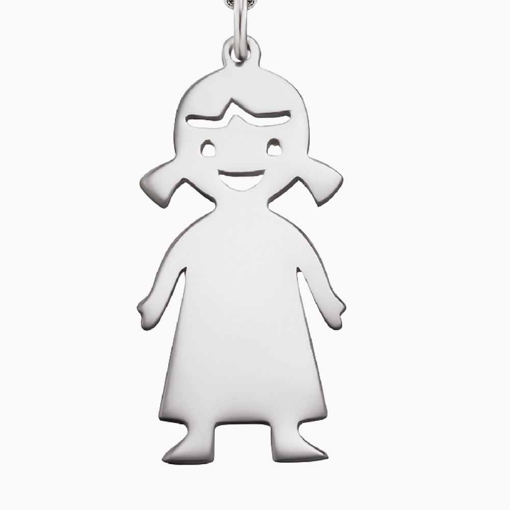 Halskette 925er Silber My Girl Gravierbar