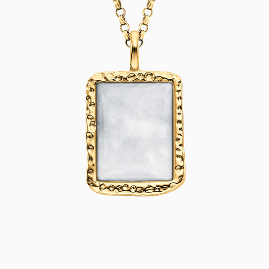 Necklace 925 silver Pure Moon with moonstone
