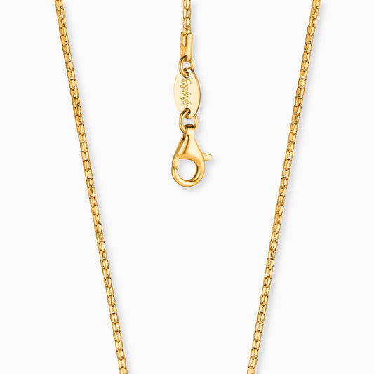 Korean chain 925 silver gold