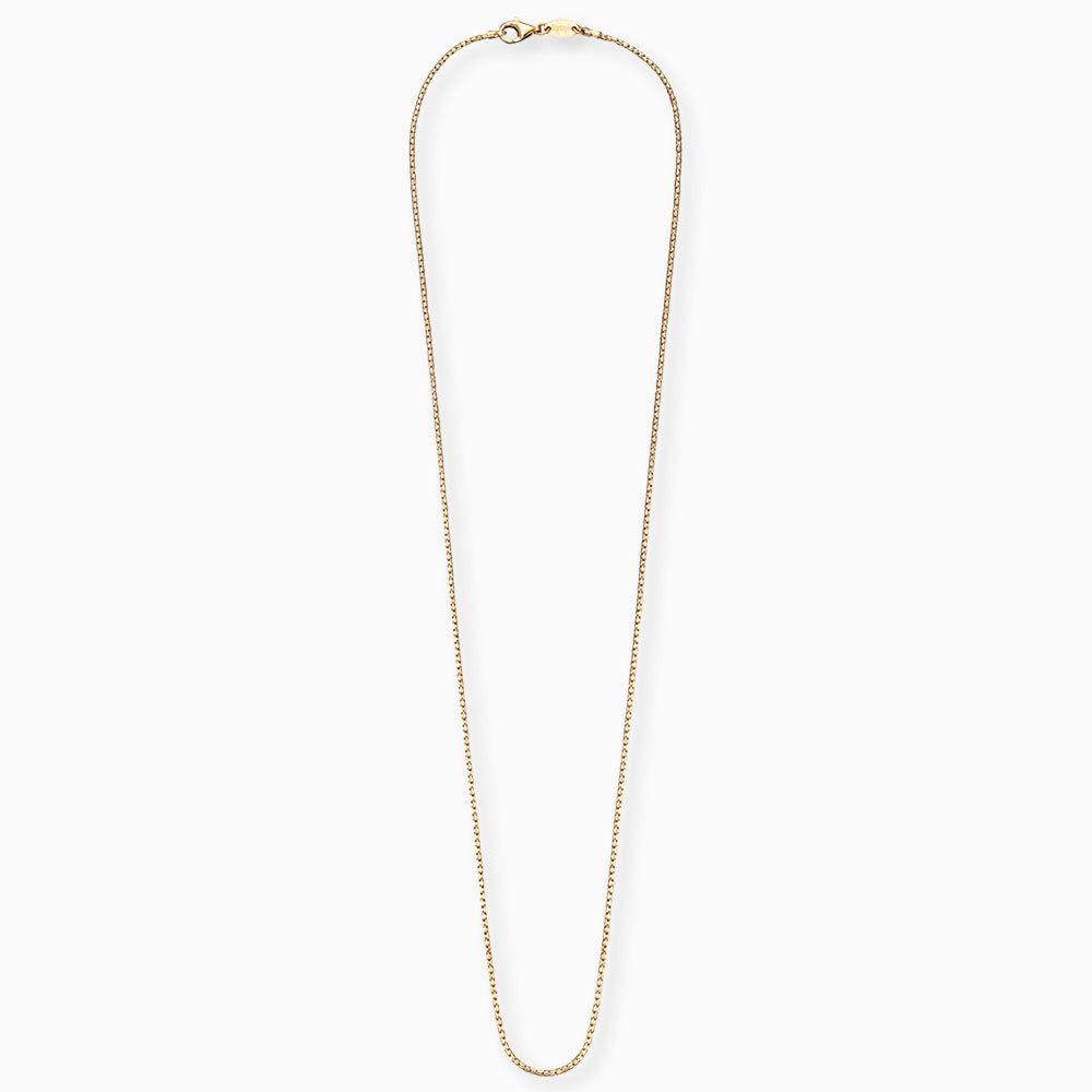 Korean chain 925 silver gold