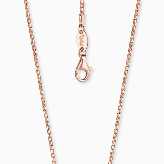 Korean chain 925 silver rose gold