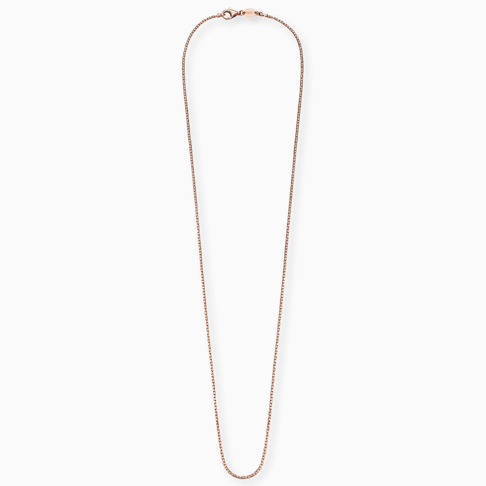Korean chain 925 silver rose gold
