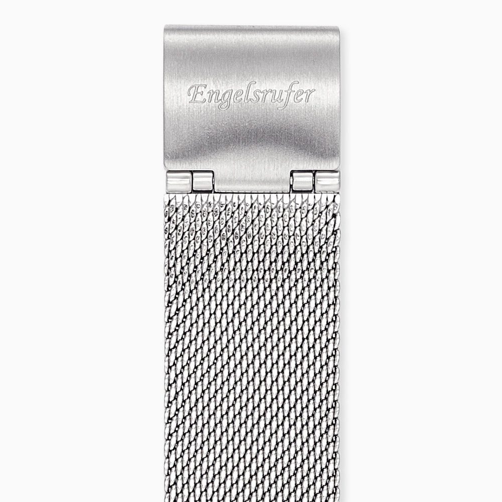 Mesh-Armband Edelstahl für Uhren 12 mm