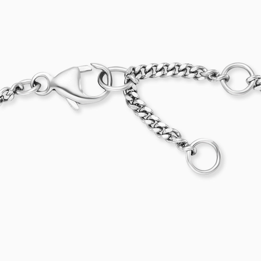 Kinder Armband 925er Silber Muffin mit Gravurplatte