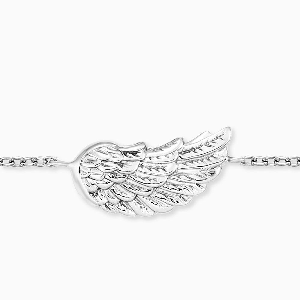 Kinder Armband 925er Silber mit Flügel