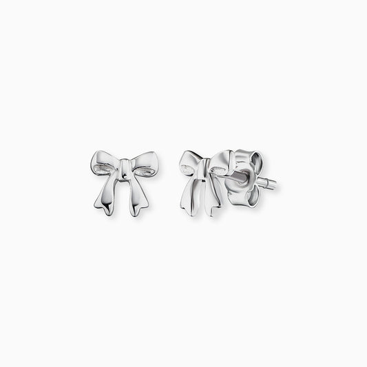 Kinder Ohrstecker 925er Silber Schleifen