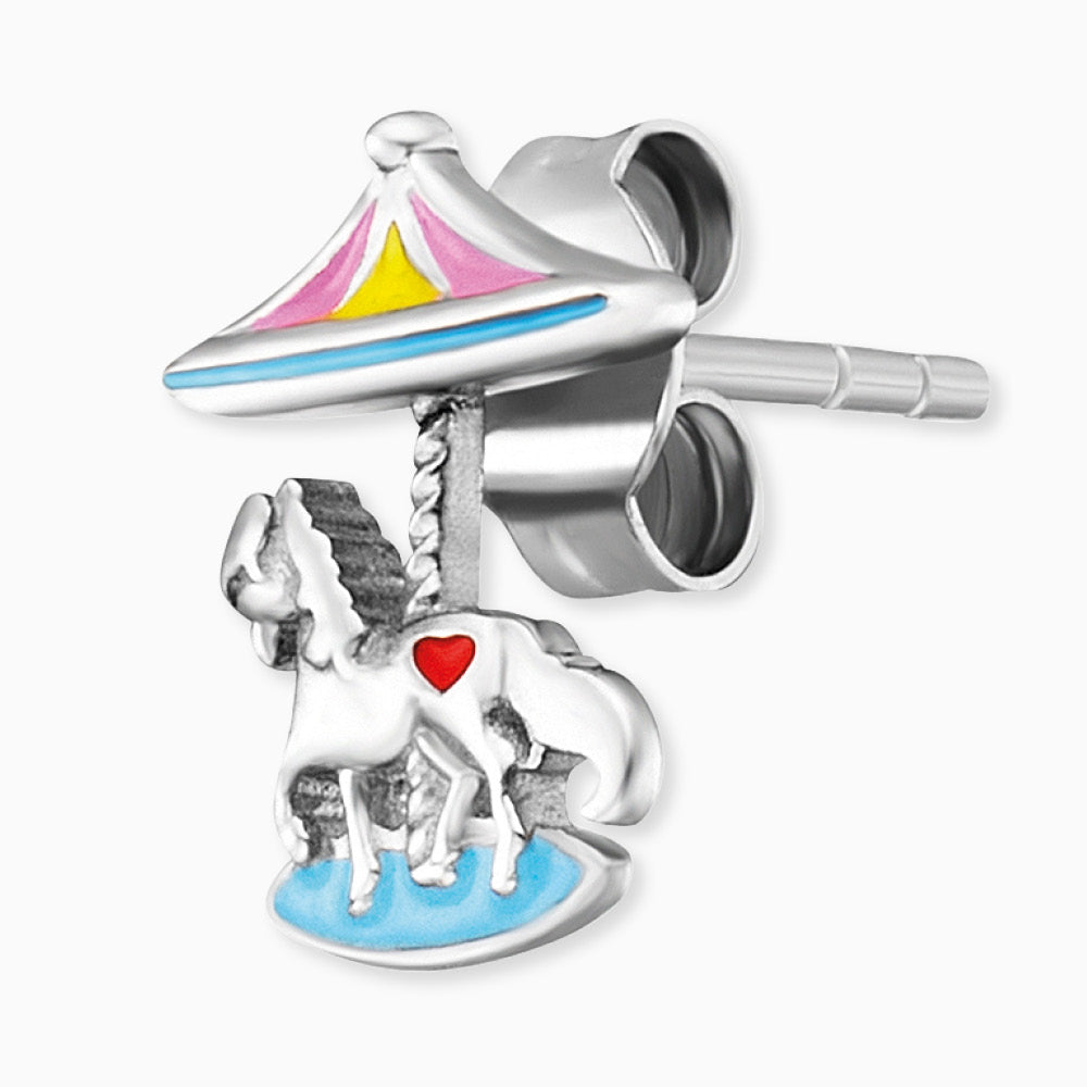 Engelsrufer children's earrings silver carousel