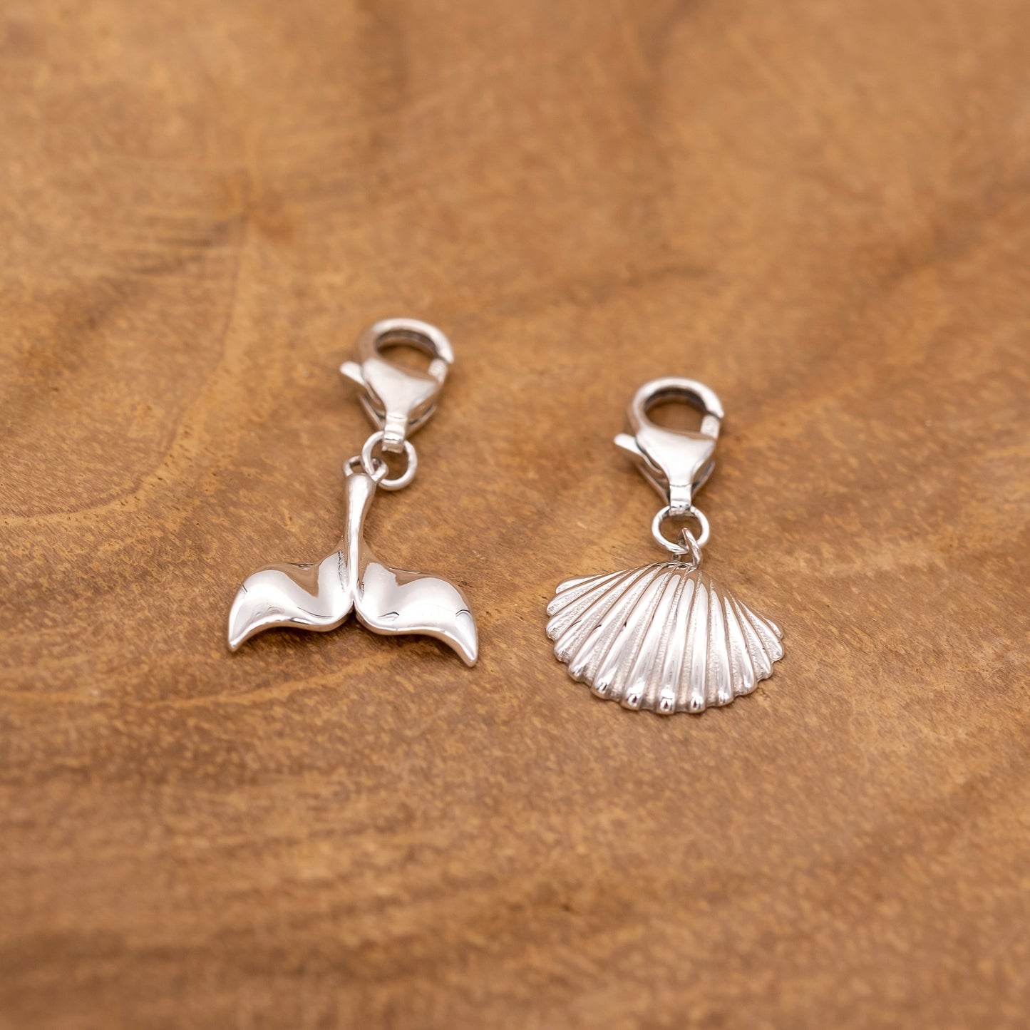 Engelsrufer Charm for Charm Bracelet 925 Sterling Silver Aloha Shell