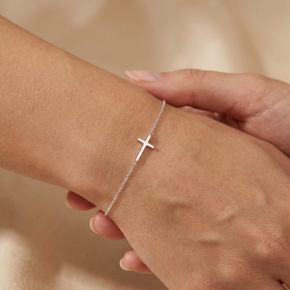 Engelsrufer women's bracelet with cross silver