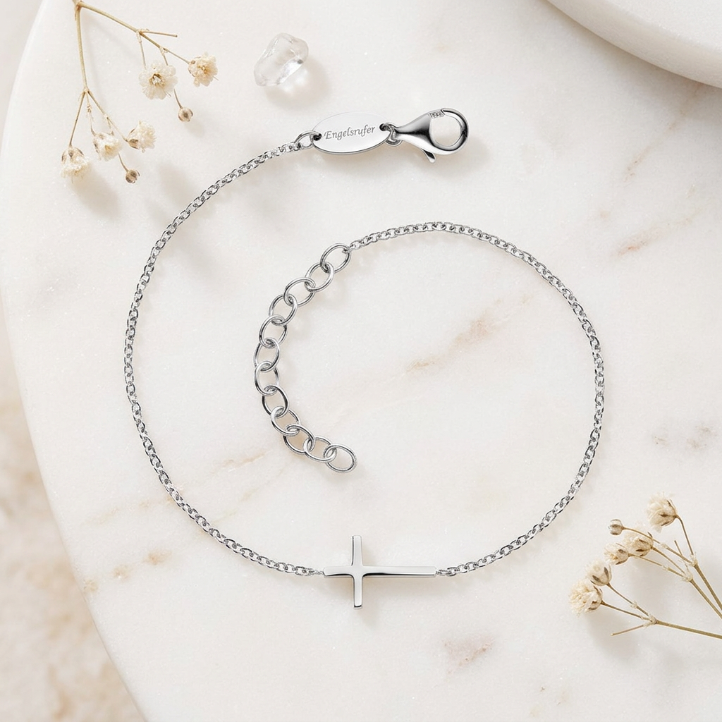 Engelsrufer women's bracelet with cross silver