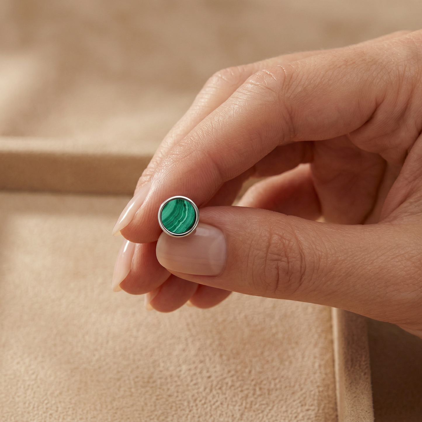 Engelsrufer women's earrings malachite