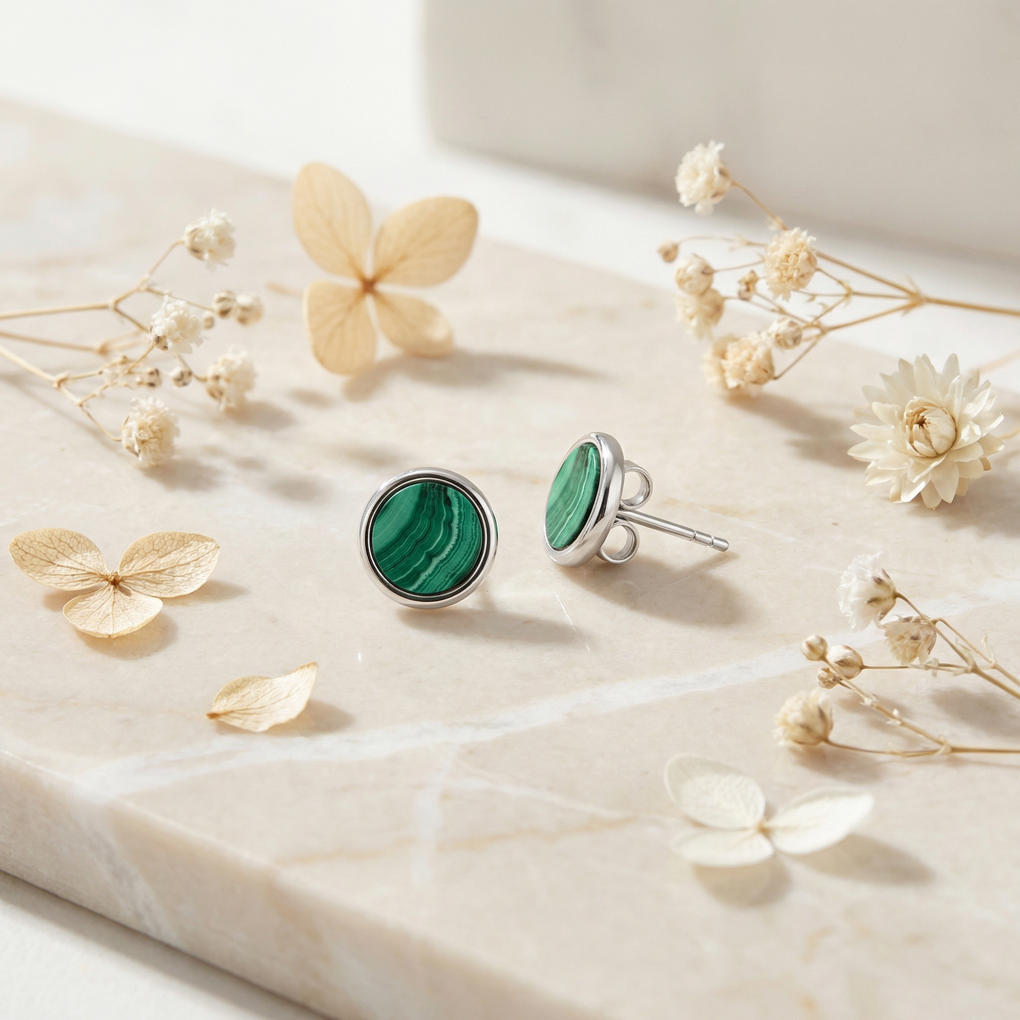 Engelsrufer women's earrings malachite