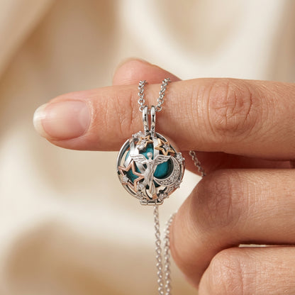 Engelsrufer women's silver necklace and pendant Heaven with zirconia in 60+5+5 cm