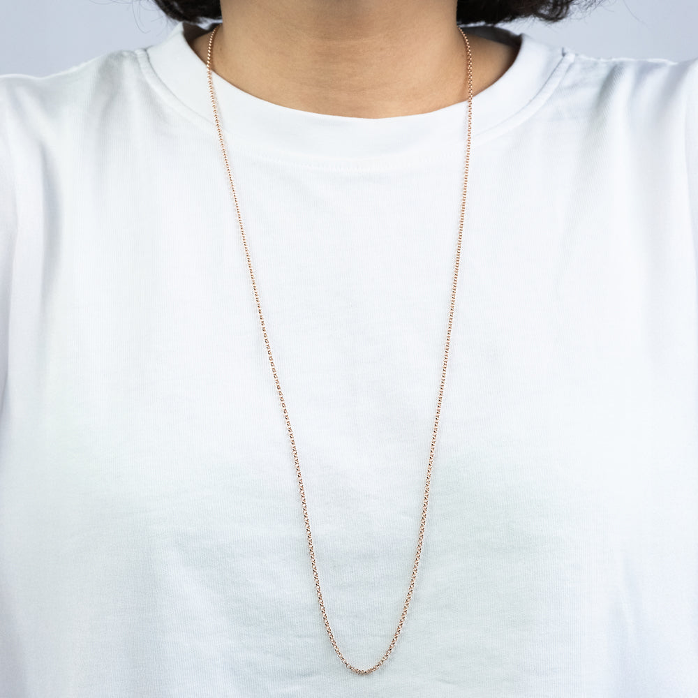 Engelsrufer rose gold pea necklace for women in various sizes
