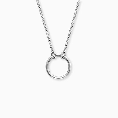 Engelsrufer ladies silver necklace with charm pendant