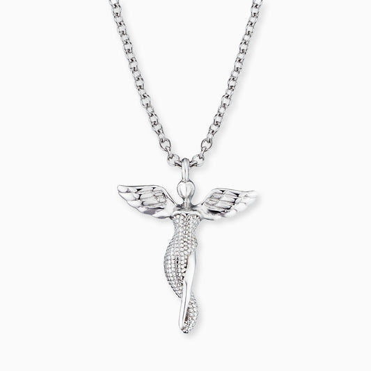 Engelsrufer women's necklace silver with angel pendant