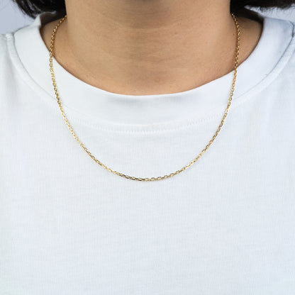 Engelsrufer women's anchor chain gold 48 cm