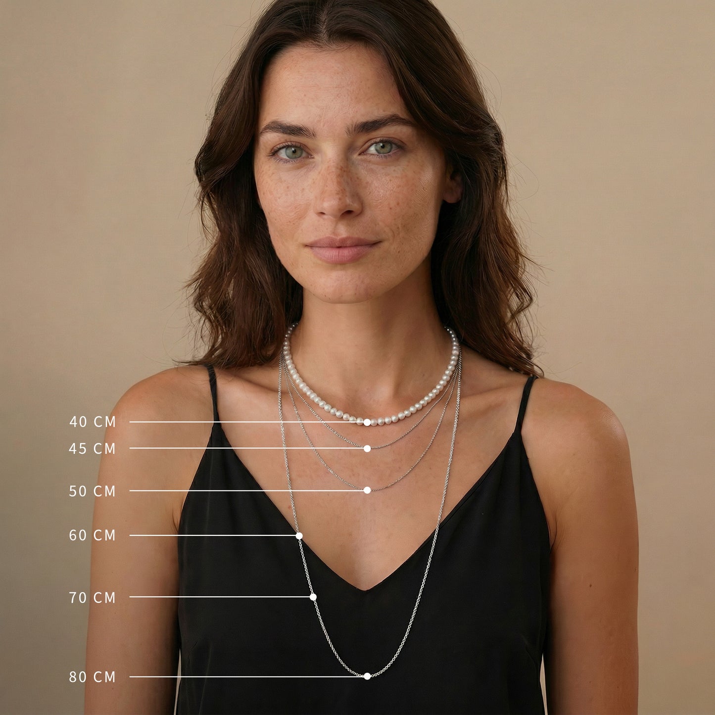 Engelsrufer necklace with tear of heaven pendant in combination with flower of life and zirconia