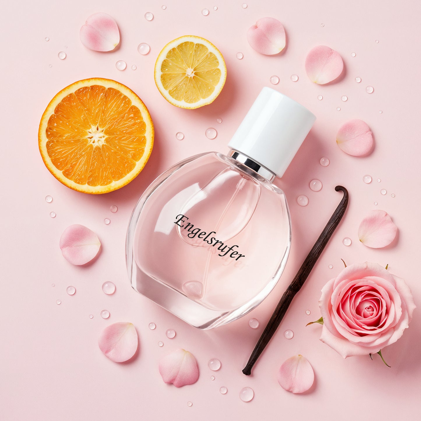 Duftset Powerful Stone – Eau de Parfum 30ml Loving Energy & Paradise Halskette mit Rosenquarz