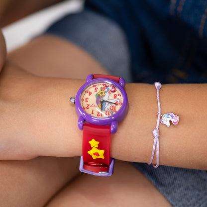 Engelsrufer children's watch set with unicorn motifs