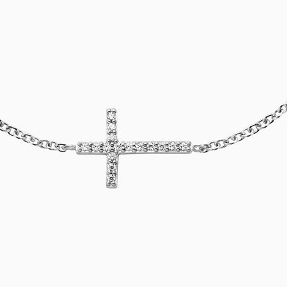 Engelsrufer Damen Armband Kreuz Silber mit Zirkonia