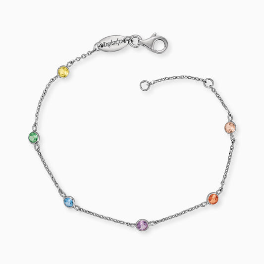 Engelsrufer women's bracelet Moonlight with multicolored zirconia