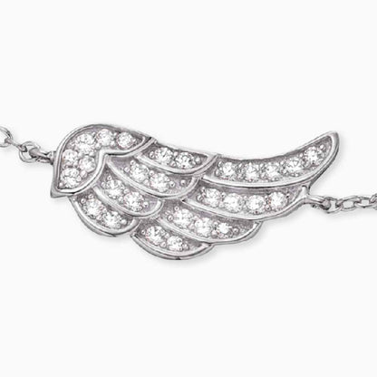 Engelsrufer women's bracelet wings with zirconia silver / gold / rose