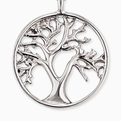 Set Lebensbaum Silber mit Zirkonia