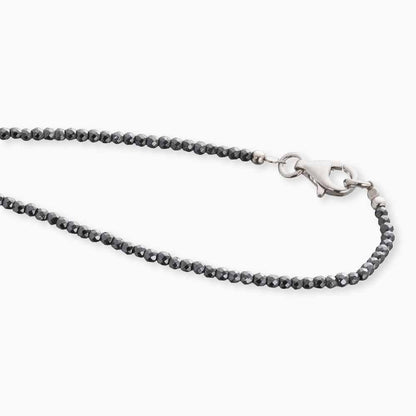 Engelsrufer women's necklace silver with hematite beads