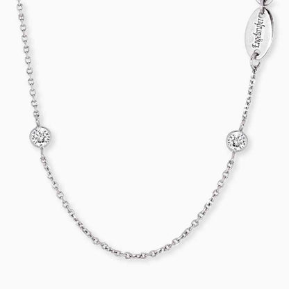 Engelsrufer women's necklace Moonlight silver with zirconia