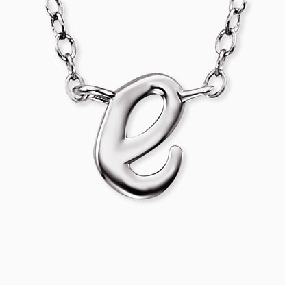 Engelsrufer women's necklace initials all letters with zirconia stone